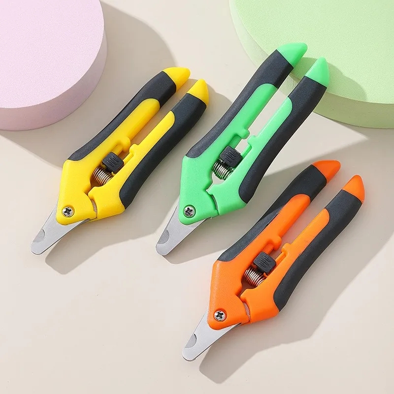 High Quality Industrial & DIY Grade Stainless Steel Pet Grooming Tool Smooth Edge Dog & Cat Nail Clippers Special Pet Scissors