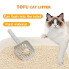 Natural Eco Friendly Biodegradable Low Dust Clumping Flushable Plant Starch Broken Crushed Millet Tofu Cat Sand Cat Litter