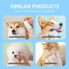 Custom Logo Pearl Pattern Design Pet Care Ear Cleaning Finger Wipes for Dogs and Cats