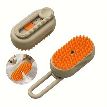 Cat Steam Brush Dog Hair Cleaning Remover Brush Cat Spray Brush for Pet Massage