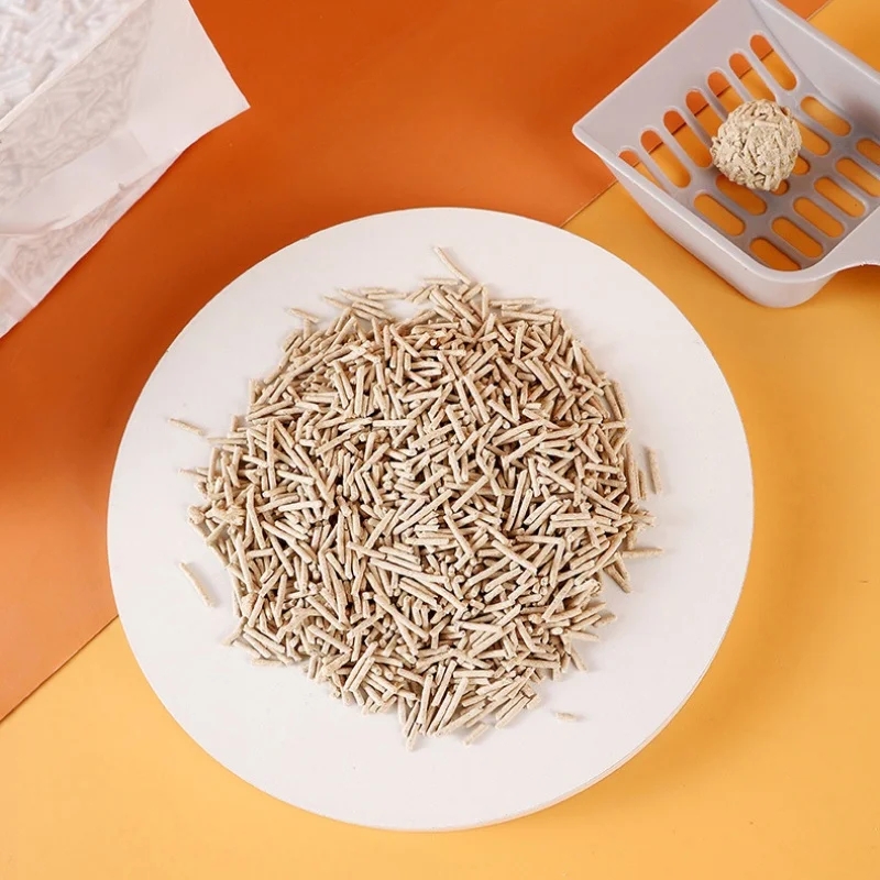 Juicepet 6L Stock Cat Litter Easy Clean 5 Flavors Dust-Free Scented Flushable Clumping Broken Biodegradable Tofu Cat Litter