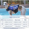 Dog Life Vest with Inflatable Airbag, Reflective Dog Life Jacket for Swimming Safety,Adjustable Pet Rescue Jacket,Red/Green/Blue